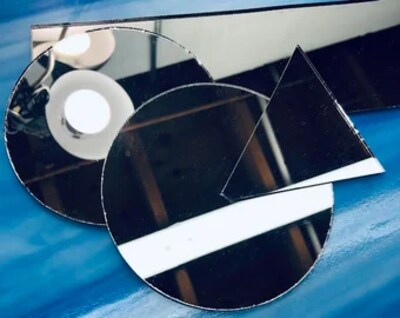 Custom Cut, Round Mirror, 9.25, 9.5, 9.75, 9.875 Replacement Mirror Discs,  Disks, Photo Frame